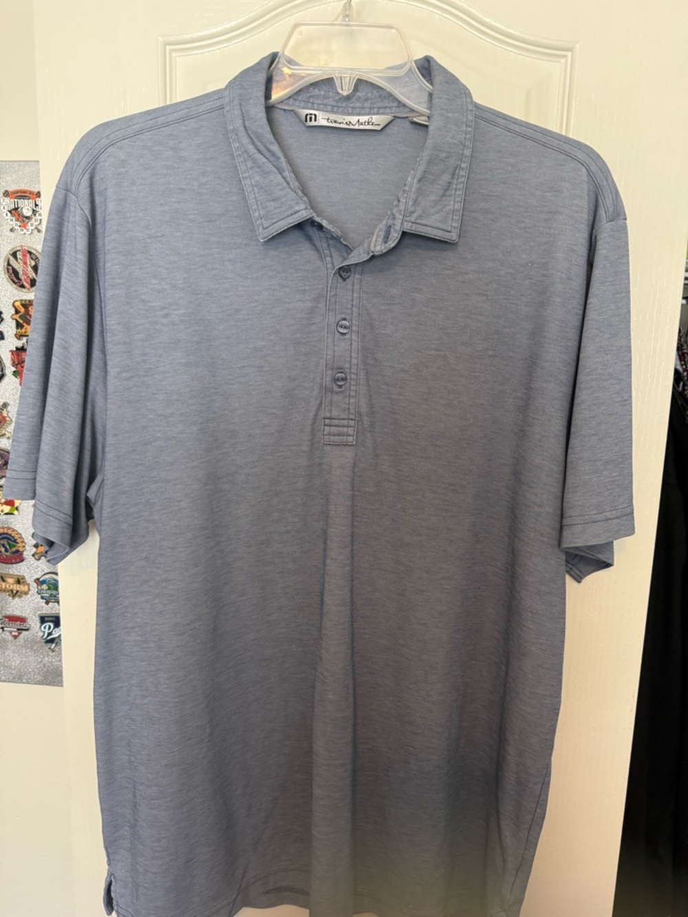 Tommy Bahama Men's Short-Sleeve Polo - Dusty Blue